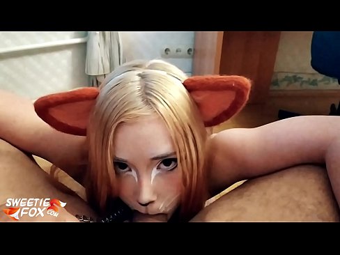 ❤️ Кіцуне ковтає член і кончить в рот ❤❌ Порно на uk.porn-mate.ru